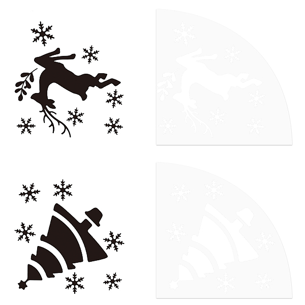 PandaHall AHANDMAKER 2 Pcs Christmas Acrylic Sleeve Stencil, Plastic Painting Stencil Reusable Art Templates Print Template Reusable...
PandaHall AHANDMAKER 2 Pcs Christmas Acrylic Sleeve Stencil, Plastic Painting Stencil Reusable Art Templates Print Template Reusable...
