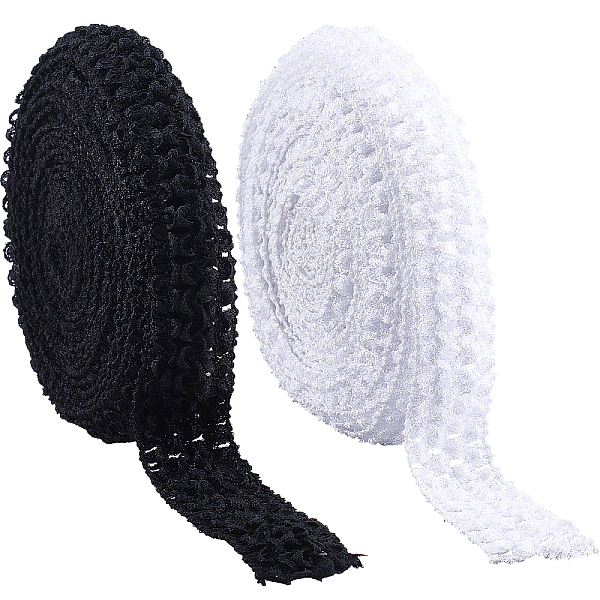 PandaHall GORGECRAFT 2 RollsX 5.5 Yards Wide Elastic Crochet Headband Ribbon 1.2" Crochet Stretch Trim Fabric for Hair Accessories Tube Top..., Multicolor
PandaHall GORGECRAFT 2 RollsX 5.5 Yards Wide Elastic Crochet Headband Ribbon 1.2" Crochet Stretch Trim Fabric for Hair Accessories Tube Top..., Multicolor