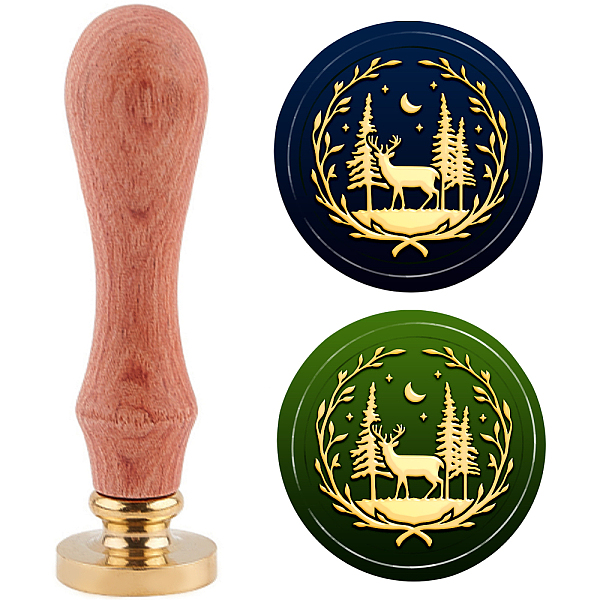PandaHall PH Deer Sealing Wax Stamp Star Moon Pine Christmas Elk Sealing Wax Stamp 30mm Brass Head Sealing Stamp for Christmas Party...
PandaHall PH Deer Sealing Wax Stamp Star Moon Pine Christmas Elk Sealing Wax Stamp 30mm Brass Head Sealing Stamp for Christmas Party...