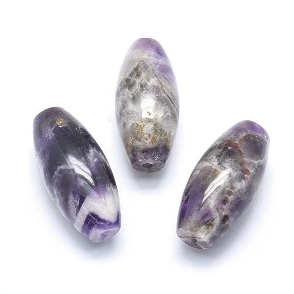 PandaHall Natural Chevron Amethyst Beads, Half Drilled, Rice, 42.5~44x19~20mm, Hole: 3mm Amethyst Rice
PandaHall Natural Chevron Amethyst Beads, Half Drilled, Rice, 42.5~44x19~20mm, Hole: 3mm Amethyst Rice