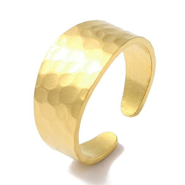 PandaHall Vacuum Plating 201 Stainless Steel Wide Open Cuff Rings for Women, Real 18K Gold Plated, 9mm, Adjustable 201 Stainless Steel
PandaHall Vacuum Plating 201 Stainless Steel Wide Open Cuff Rings for Women, Real 18K Gold Plated, 9mm, Adjustable 201 Stainless Steel