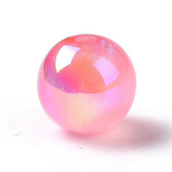 PandaHall UV Plating Rainbow Iridescent Acrylic Beads, with Glitter Powder, Round, Hot Pink, 11.5mm, Hole: 2.5mm Acrylic Round
PandaHall UV Plating Rainbow Iridescent Acrylic Beads, with Glitter Powder, Round, Hot Pink, 11.5mm, Hole: 2.5mm Acrylic Round