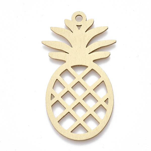 PandaHall Aluminium Big Pendants, Laser Cut Big Pendants, Pineapple, Golden, 53x30x1mm, Hole: 3mm Aluminum Fruit
PandaHall Aluminium Big Pendants, Laser Cut Big Pendants, Pineapple, Golden, 53x30x1mm, Hole: 3mm Aluminum Fruit