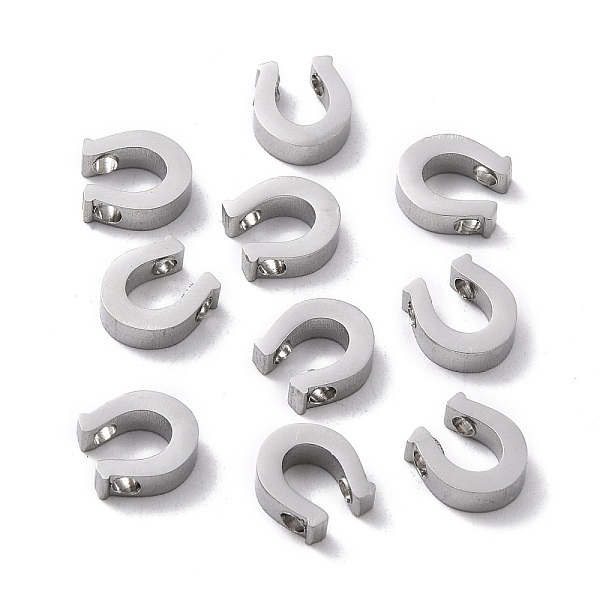 PandaHall 304 Stainless Steel Charms, Horseshoe, Stainless Steel Color, 9x8x3mm, Hole: 1.8mm 304 Stainless Steel Horse
PandaHall 304 Stainless Steel Charms, Horseshoe, Stainless Steel Color, 9x8x3mm, Hole: 1.8mm 304 Stainless Steel Horse