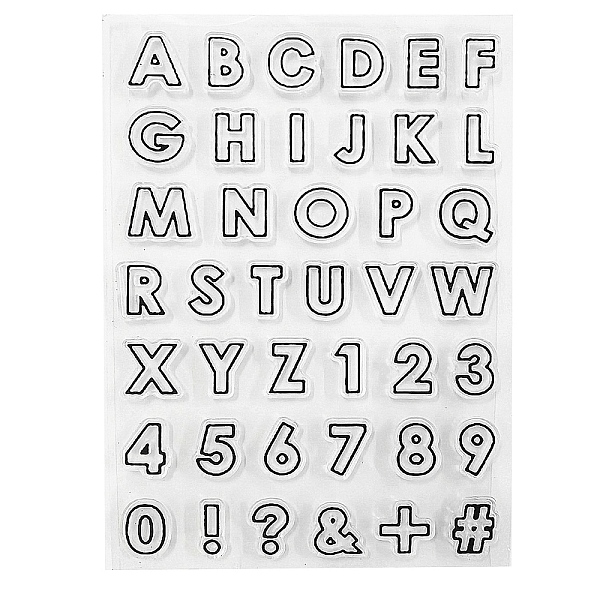 PandaHall Clear Silicone Stamps, for DIY Scrapbooking, Photo Album Decorative, Cards Making, Letter A~Z & Number 0~9, 160x110mm Silicone...
PandaHall Clear Silicone Stamps, for DIY Scrapbooking, Photo Album Decorative, Cards Making, Letter A~Z & Number 0~9, 160x110mm Silicone...