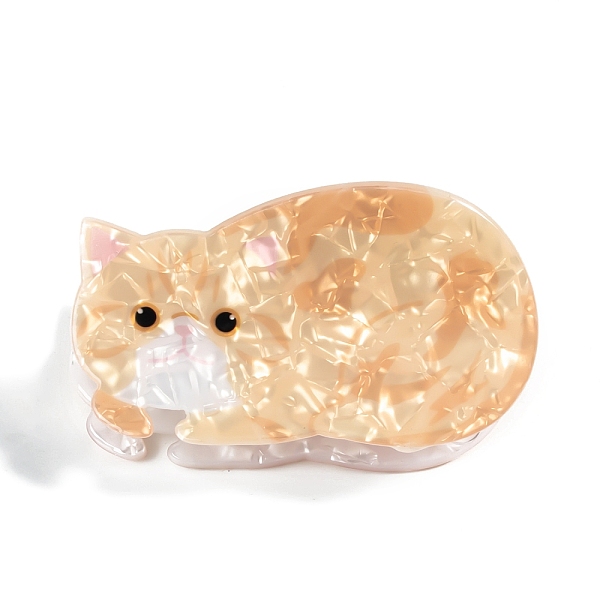 PandaHall Cat Shape PVC Claw Hair Clips, for Girls Women Thick Hair, PeachPuff, 43x81x44mm Plastic Cat Shape Brown
PandaHall Cat Shape PVC Claw Hair Clips, for Girls Women Thick Hair, PeachPuff, 43x81x44mm Plastic Cat Shape Brown