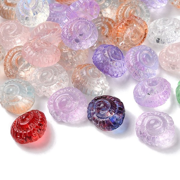 PandaHall Transparent Glass Beads, Snail, Mixed Color, 14x13x9mm, Hole: 1mm Glass Snail Multicolor
PandaHall Transparent Glass Beads, Snail, Mixed Color, 14x13x9mm, Hole: 1mm Glass Snail Multicolor