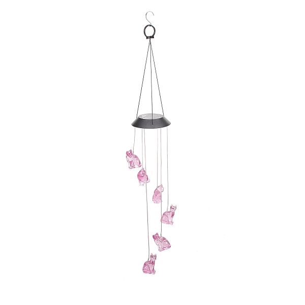 PandaHall LED Solar Powered Cat Wind Chime, Waterproof, with Resin and Iron Findings, for Outdoor, Garden, Yard, Festival Decoration, Pearl...
PandaHall LED Solar Powered Cat Wind Chime, Waterproof, with Resin and Iron Findings, for Outdoor, Garden, Yard, Festival Decoration, Pearl...