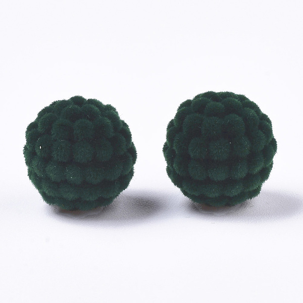 PandaHall Flocky Acrylic Beads, Berry Beads, Waxberry, Dark Green, 14mm, Hole: 1.5mm Acrylic Fruit
PandaHall Flocky Acrylic Beads, Berry Beads, Waxberry, Dark Green, 14mm, Hole: 1.5mm Acrylic Fruit