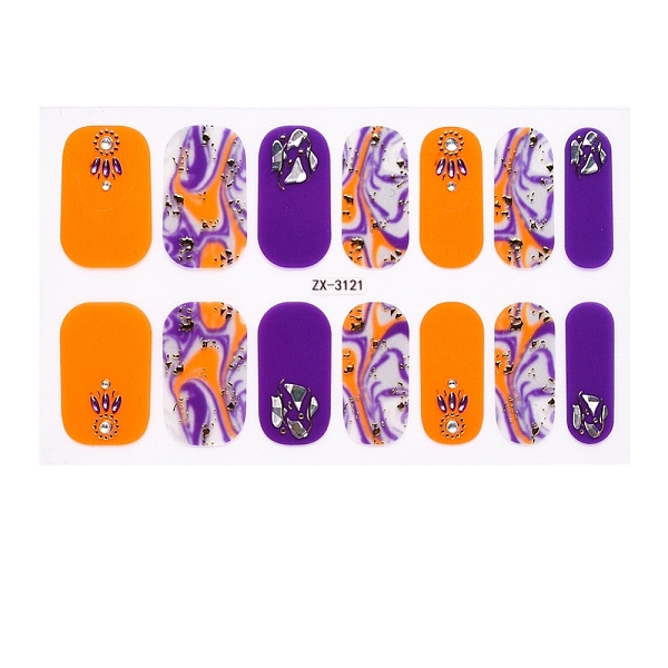 PandaHall Full Cover Nail Stickers, 3D Nail Decals, Self-Adhesive, with Glass & Rhinestone & Plastic, for Nail Tips Decorations, Blue Violet..., Purple
PandaHall Full Cover Nail Stickers, 3D Nail Decals, Self-Adhesive, with Glass & Rhinestone & Plastic, for Nail Tips Decorations, Blue Violet..., Purple