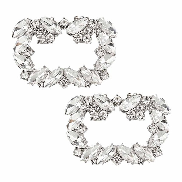 PandaHall OLYCRAFT 2Pcs Crystal Shoe Buckle Silver Rhinestone Shoe Buckle Crystal Shoe Clips with Detachable Alloy Buckle Clip for Women...
PandaHall OLYCRAFT 2Pcs Crystal Shoe Buckle Silver Rhinestone Shoe Buckle Crystal Shoe Clips with Detachable Alloy Buckle Clip for Women...