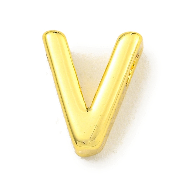 PandaHall Brass Beads, Real 18K Gold Plated, Letter V, 8x6.8x3mm, Hole: 1.8x1mm Brass Letter V
PandaHall Brass Beads, Real 18K Gold Plated, Letter V, 8x6.8x3mm, Hole: 1.8x1mm Brass Letter V