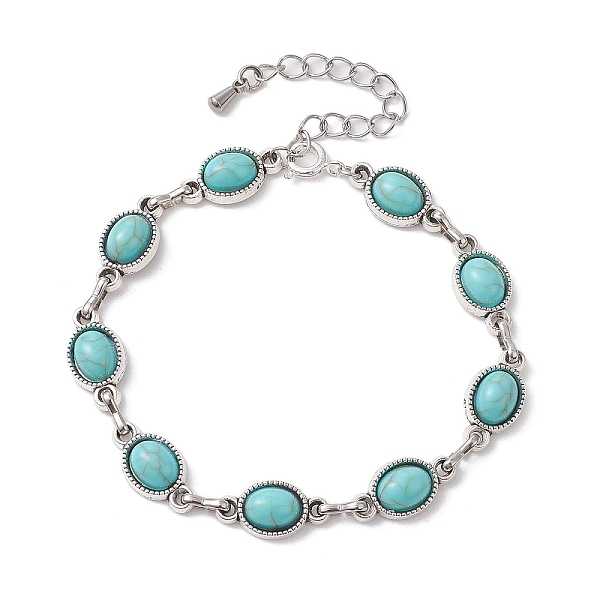 PandaHall Alloy Resin Oval Link Chain Bracelets for Women, Platinum, 7-1/4 inch(18.5cm) Alloy Oval
PandaHall Alloy Resin Oval Link Chain Bracelets for Women, Platinum, 7-1/4 inch(18.5cm) Alloy Oval