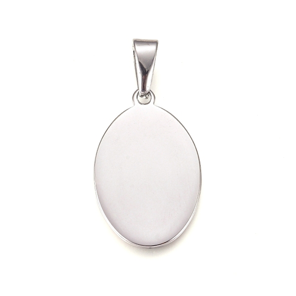PandaHall 304 Stainless Steel Pendants, Stamping Blank Tag, Oval, Stainless Steel Color, 31.5x20x1.5mm, Hole: 10x4.5mm 304 Stainless Steel...
PandaHall 304 Stainless Steel Pendants, Stamping Blank Tag, Oval, Stainless Steel Color, 31.5x20x1.5mm, Hole: 10x4.5mm 304 Stainless Steel...