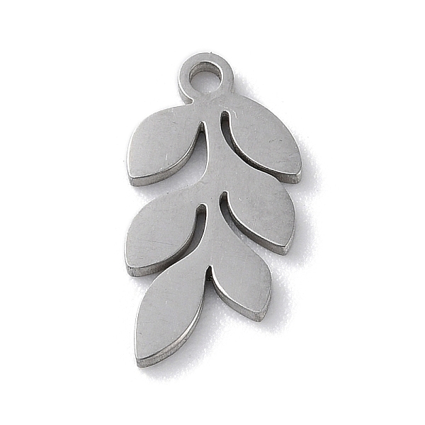 PandaHall 304 Stainless Steel Pendants, Laser Cut, Leaf, Stainless Steel Color, 14x7x1mm, Hole: 1.2mm 304 Stainless Steel Leaf
PandaHall 304 Stainless Steel Pendants, Laser Cut, Leaf, Stainless Steel Color, 14x7x1mm, Hole: 1.2mm 304 Stainless Steel Leaf