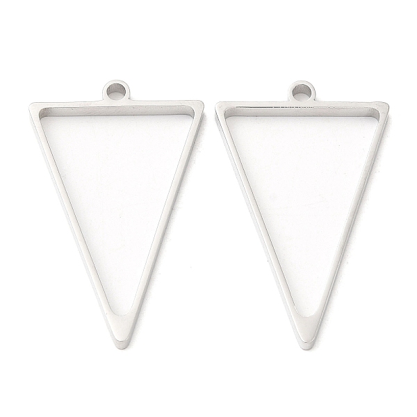 PandaHall 304 Stainless Steel Open Back Bezel Triangle Pendants, For DIY UV Resin, Epoxy Resin, Pressed Flower Jewelry, Stainless Steel...
PandaHall 304 Stainless Steel Open Back Bezel Triangle Pendants, For DIY UV Resin, Epoxy Resin, Pressed Flower Jewelry, Stainless Steel...