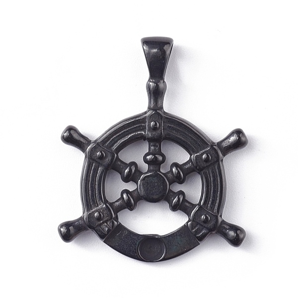 PandaHall 304 Stainless Steel Big Pendants, Hip-Hop Pendants, Helm, Electrophoresis Black, 41x34x4.3mm, Hole: 6x3.5mm 304 Stainless Steel...
PandaHall 304 Stainless Steel Big Pendants, Hip-Hop Pendants, Helm, Electrophoresis Black, 41x34x4.3mm, Hole: 6x3.5mm 304 Stainless Steel...