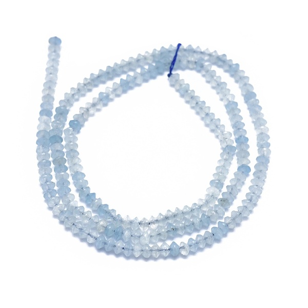 PandaHall Natural Aquamarine Beads Strands, Bicone, Faceted, 3x2mm, Hole: 0.5mm, about 190~200pcs/strand, 15.35 inch(39cm) Aquamarine Bicone
PandaHall Natural Aquamarine Beads Strands, Bicone, Faceted, 3x2mm, Hole: 0.5mm, about 190~200pcs/strand, 15.35 inch(39cm) Aquamarine Bicone