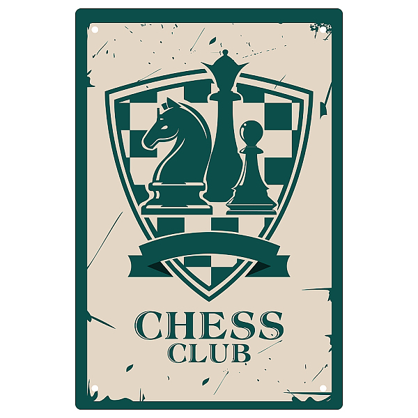PandaHall CREATCABIN Tin Sign Chess Club Retro Vintage Metal Wall Decoration Art Mural for Home Garden Kitchen Study Room Bar Pub Living...
PandaHall CREATCABIN Tin Sign Chess Club Retro Vintage Metal Wall Decoration Art Mural for Home Garden Kitchen Study Room Bar Pub Living...