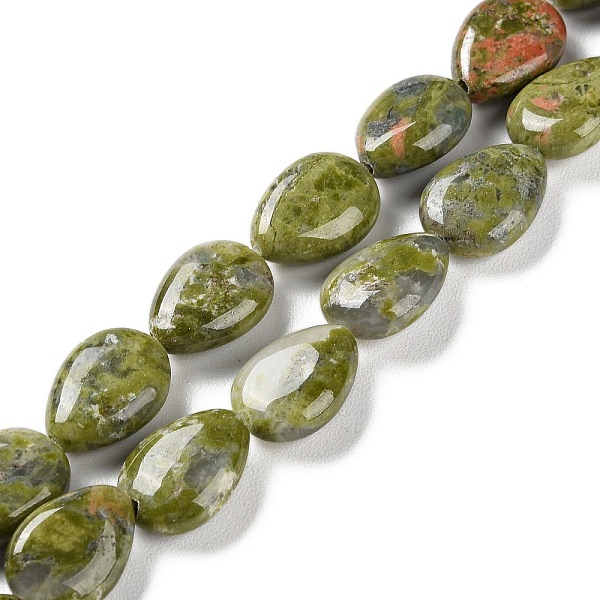 PandaHall Natural Unakite Beads Strands, Flat Teardrop, 13~14x9.5~10x5~5.5mm, Hole: 1.2mm, about 28pcs/strand, 15.16''(38.5cm) Unakite...
PandaHall Natural Unakite Beads Strands, Flat Teardrop, 13~14x9.5~10x5~5.5mm, Hole: 1.2mm, about 28pcs/strand, 15.16''(38.5cm) Unakite...