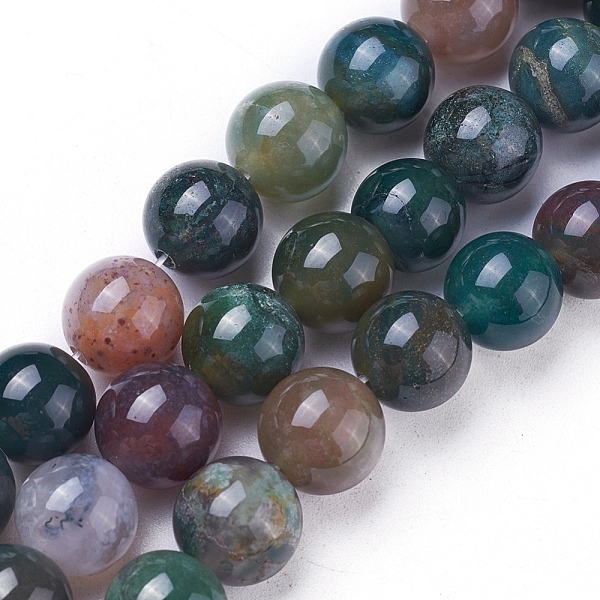 PandaHall Natural Indian Agate Round Beads Strands, 10mm, Hole: 1mm, about 38pcs/strand, 14.8 inch Indian Agate Round
PandaHall Natural Indian Agate Round Beads Strands, 10mm, Hole: 1mm, about 38pcs/strand, 14.8 inch Indian Agate Round