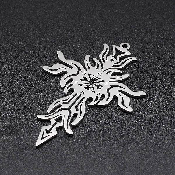 PandaHall 201 Stainless Steel Pendants, Laser Cut, Cross, Stainless Steel Color, 47.5x31x1mm, Hole: 1.6mm 201 Stainless Steel Cross
PandaHall 201 Stainless Steel Pendants, Laser Cut, Cross, Stainless Steel Color, 47.5x31x1mm, Hole: 1.6mm 201 Stainless Steel Cross