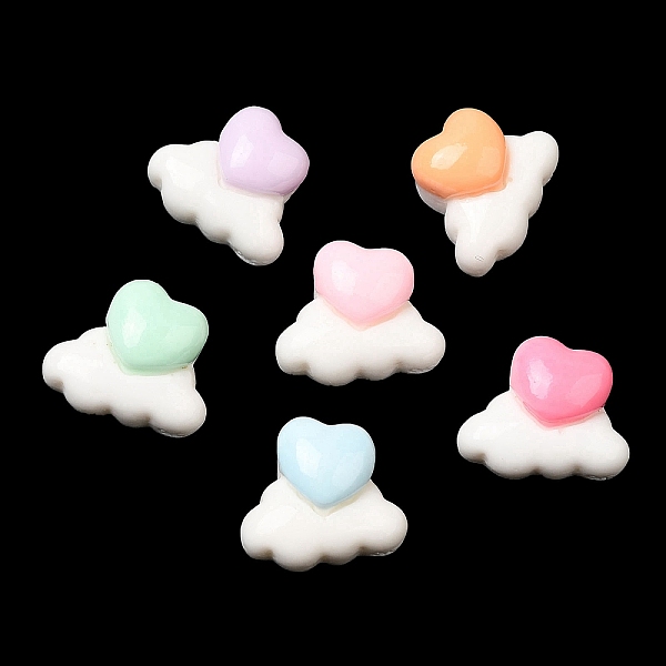 PandaHall Cartoon Opaque Reisn Cabochons, for Jewelry Making, Mixed Color, Heart, 9.5x12.5x6.5mm Resin Heart Multicolor
PandaHall Cartoon Opaque Reisn Cabochons, for Jewelry Making, Mixed Color, Heart, 9.5x12.5x6.5mm Resin Heart Multicolor