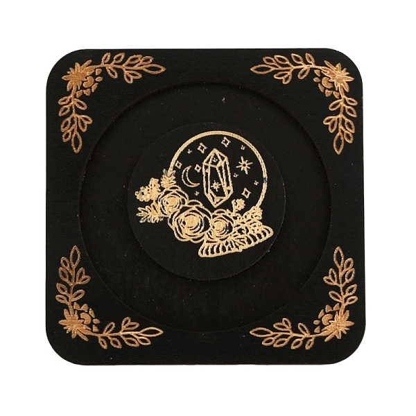PandaHall Square Wooden Bracelet Display Tray, Decorative Bangle Tray, Flower, 9.5x9.5x0.95cm Wood Flower
PandaHall Square Wooden Bracelet Display Tray, Decorative Bangle Tray, Flower, 9.5x9.5x0.95cm Wood Flower