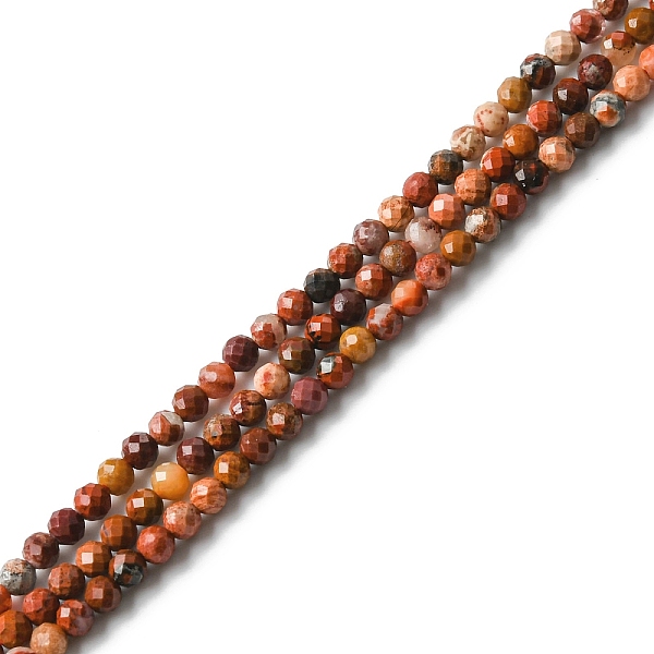 PandaHall Natural Red Rainbow Jasper Beads Strands, Faceted Round, 2mm, Hole: 0.1mm, about 166~180pcs/strand, 15.04''~15.16''(38.2~38.5cm)...
PandaHall Natural Red Rainbow Jasper Beads Strands, Faceted Round, 2mm, Hole: 0.1mm, about 166~180pcs/strand, 15.04''~15.16''(38.2~38.5cm)...