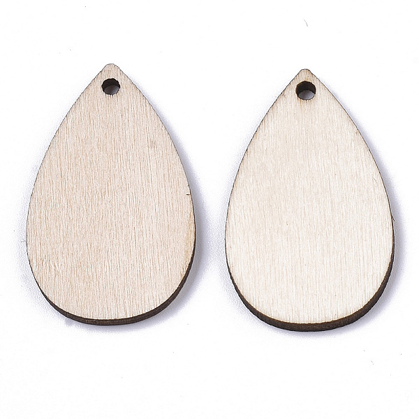 PandaHall Undyed Wooden Pendant, Teardrop, Antique White, 35x21x2.5mm, Hole: 2mm Wood Teardrop Orange
PandaHall Undyed Wooden Pendant, Teardrop, Antique White, 35x21x2.5mm, Hole: 2mm Wood Teardrop Orange
