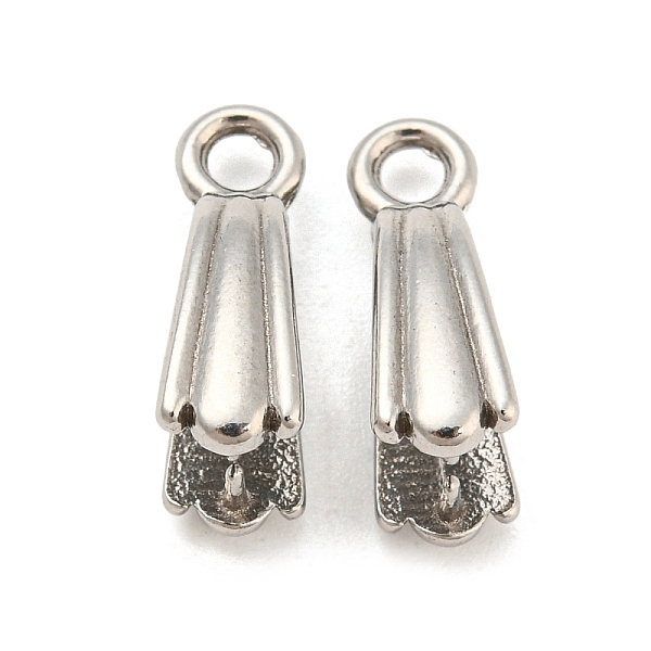 PandaHall 304 Stainless Steel Pendant Pinch Bails, Ice Pick Pinch Bails, Stainless Steel Color, 14x5mm, Hole: 2mm, Pin: 0.7mm 304 Stainless...
PandaHall 304 Stainless Steel Pendant Pinch Bails, Ice Pick Pinch Bails, Stainless Steel Color, 14x5mm, Hole: 2mm, Pin: 0.7mm 304 Stainless...