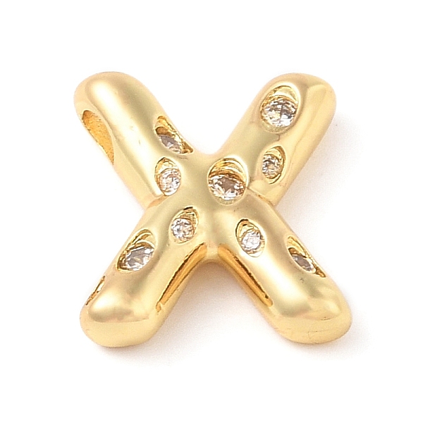 PandaHall Brass Micro Pave Clear Cubic Zirconia Pendant, Letter A~Z, Letter X, 22x19.5x6mm, Hole: 4mm Brass+Cubic Zirconia Letter X Clear
PandaHall Brass Micro Pave Clear Cubic Zirconia Pendant, Letter A~Z, Letter X, 22x19.5x6mm, Hole: 4mm Brass+Cubic Zirconia Letter X Clear