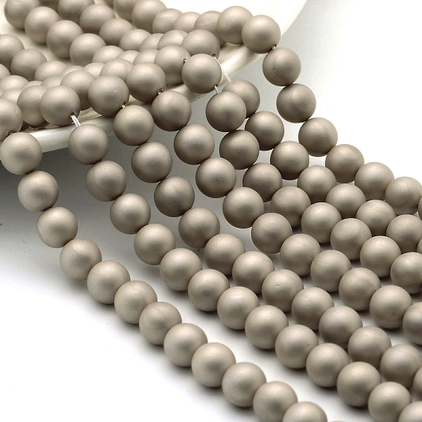 PandaHall Round Shell Pearl Frosted Beads Strands, Antique White, 10mm, Hole: 1mm, about 40pcs/strands, 15.7 inch Shell Pearl Round Orange
PandaHall Round Shell Pearl Frosted Beads Strands, Antique White, 10mm, Hole: 1mm, about 40pcs/strands, 15.7 inch Shell Pearl Round Orange