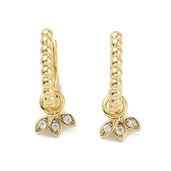 PandaHall Leaf Rack Plating Brass Cubic Zirconia Hoop Earrings, Long-Lasting Plated Dangle Earrings for Women, Lead Free & Cadmium Free..., Clear
PandaHall Leaf Rack Plating Brass Cubic Zirconia Hoop Earrings, Long-Lasting Plated Dangle Earrings for Women, Lead Free & Cadmium Free..., Clear