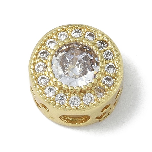 PandaHall Rack Plating Brass Micro Pave Clear Cubic Zirconia Beads, Long-Lasting Plated, Lead Free & Cadmium Free, Flat Round, Real 18K Gold...
PandaHall Rack Plating Brass Micro Pave Clear Cubic Zirconia Beads, Long-Lasting Plated, Lead Free & Cadmium Free, Flat Round, Real 18K Gold...