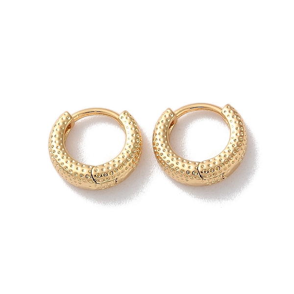 PandaHall Texture Rings Brass Hoop Earrings for Women, Real 18K Gold Plated, 10.5x3.5mm Brass Ring
PandaHall Texture Rings Brass Hoop Earrings for Women, Real 18K Gold Plated, 10.5x3.5mm Brass Ring