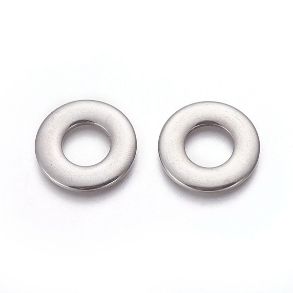 PandaHall 304 Stainless Steel Linking Rings, Ring, Stainless Steel Color, 25x2.5mm, Hole: 11.6mm 304 Stainless Steel Ring
PandaHall 304 Stainless Steel Linking Rings, Ring, Stainless Steel Color, 25x2.5mm, Hole: 11.6mm 304 Stainless Steel Ring