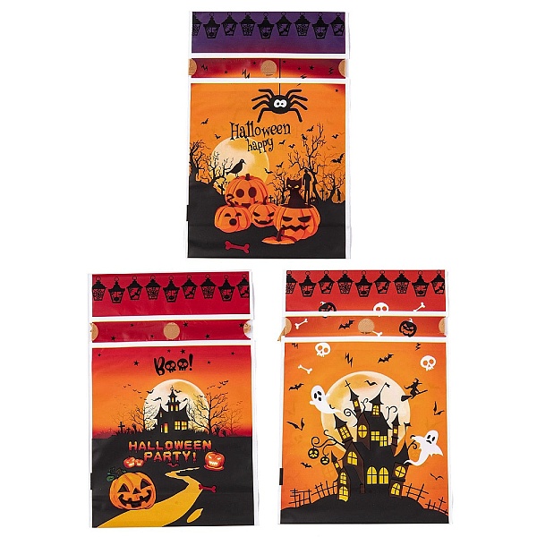 PandaHall 50Pcs Rectangle Halloween Candy Plastic Bags, Castle Printed Candy Drawstring Bags, Dark Orange, 23.2x14.9x0.05cm Plastic Castle...
PandaHall 50Pcs Rectangle Halloween Candy Plastic Bags, Castle Printed Candy Drawstring Bags, Dark Orange, 23.2x14.9x0.05cm Plastic Castle...
