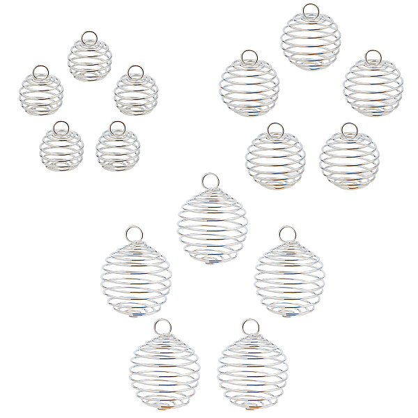 PandaHall SUNNYCLUE 60Pcs 3 Styles Iron Wire Pendants, Hollow, Round, Platinum, 20pcs/style Iron Round
PandaHall SUNNYCLUE 60Pcs 3 Styles Iron Wire Pendants, Hollow, Round, Platinum, 20pcs/style Iron Round