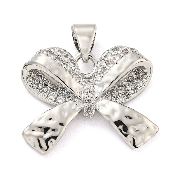 PandaHall Brass Micro Pave Clear Cubic Zirconia Pendants, Bowknot, Platinum, 16x20x4mm, Hole: 5x3.5mm Brass+Cubic Zirconia Bowknot Clear
PandaHall Brass Micro Pave Clear Cubic Zirconia Pendants, Bowknot, Platinum, 16x20x4mm, Hole: 5x3.5mm Brass+Cubic Zirconia Bowknot Clear