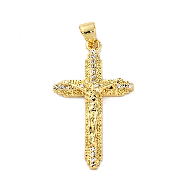 PandaHall Brass Micro Pave Cubic Zirconia Pendants, Cross, Real 18K Gold Plated, 32.5x19x5mm, Hole: 4x3.5mm Brass+Cubic Zirconia Cross Clear
PandaHall Brass Micro Pave Cubic Zirconia Pendants, Cross, Real 18K Gold Plated, 32.5x19x5mm, Hole: 4x3.5mm Brass+Cubic Zirconia Cross Clear
