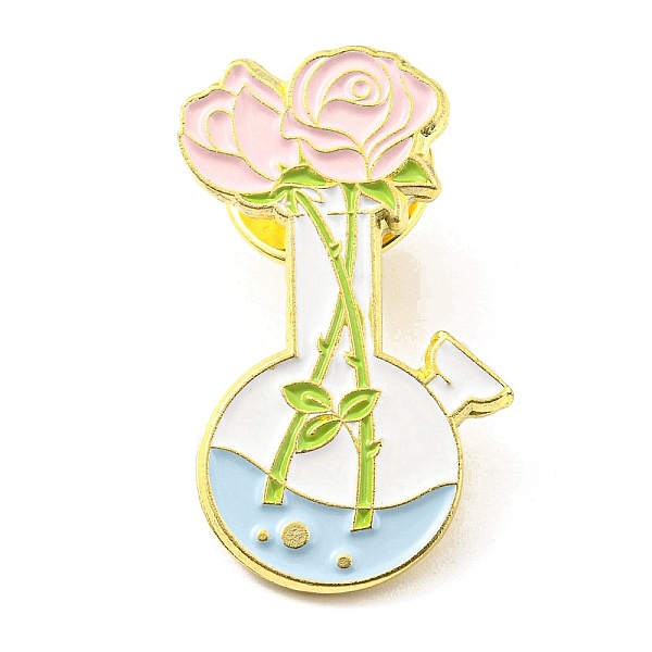 PandaHall Flask Enamel Pins, Science Lab Themed Alloy Badge, Golden, Misty Rose, 29.5x17x2mm Alloy+Enamel Bottle
PandaHall Flask Enamel Pins, Science Lab Themed Alloy Badge, Golden, Misty Rose, 29.5x17x2mm Alloy+Enamel Bottle