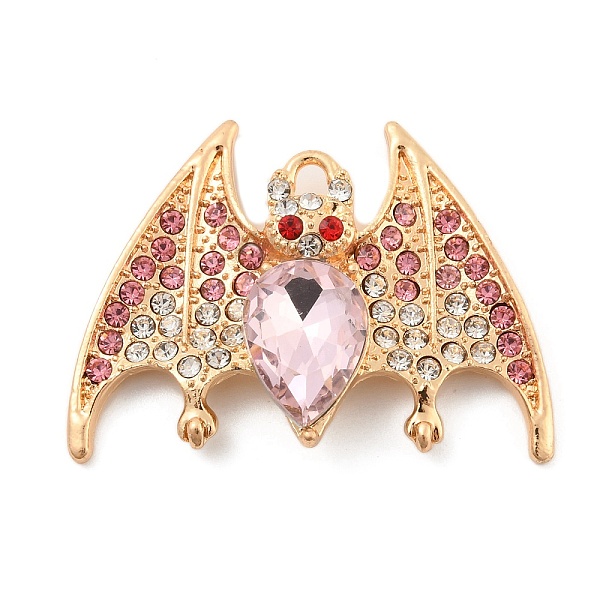 PandaHall Alloy with Glass Rhinestone Pendants, Halloween Theme, Bat, 29x39.5x8mm, Hole: 3x2.5mm Alloy+Glass Bat
PandaHall Alloy with Glass Rhinestone Pendants, Halloween Theme, Bat, 29x39.5x8mm, Hole: 3x2.5mm Alloy+Glass Bat