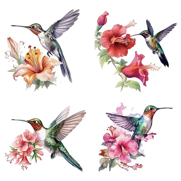 PandaHall GORGECRAFT 4 Styles Hummingbird Window Stickers 16x16cm Sliding Door Glass Decals Spring Window Clings Circle Flowers Birds Window...
PandaHall GORGECRAFT 4 Styles Hummingbird Window Stickers 16x16cm Sliding Door Glass Decals Spring Window Clings Circle Flowers Birds Window...