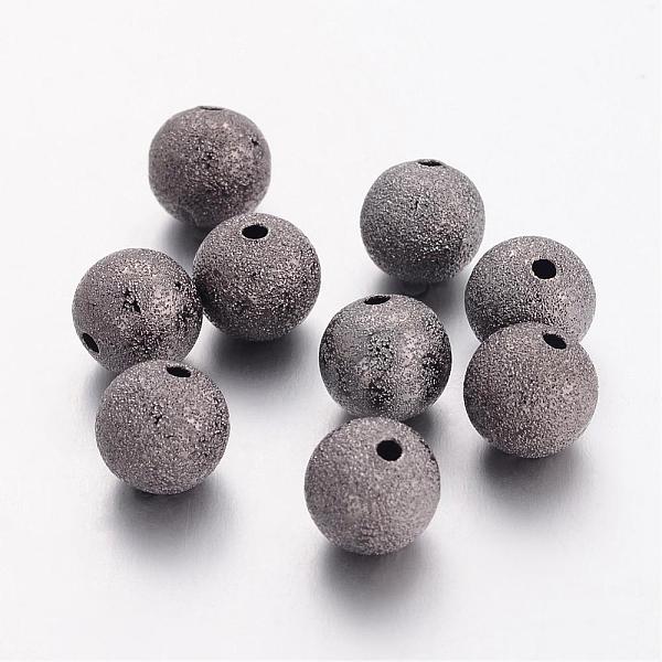 PandaHall Brass Textured Beads, Round, Gunmetal, Size: about 10mm in diameter, hole: 1.8mm Brass Round
PandaHall Brass Textured Beads, Round, Gunmetal, Size: about 10mm in diameter, hole: 1.8mm Brass Round