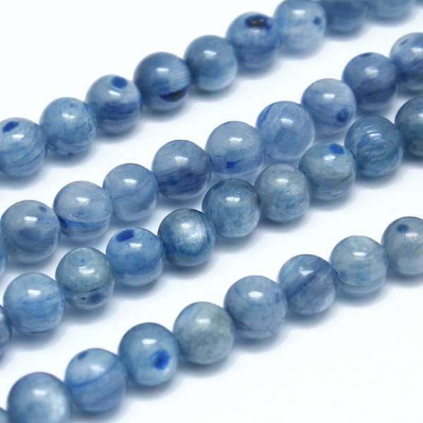 PandaHall Natural Kyanite/Cyanite/Disthene Round Beads Strands, 8mm, Hole: 1mm, about 48pcs/strand, 15.7 inch Kyanite Round
PandaHall Natural Kyanite/Cyanite/Disthene Round Beads Strands, 8mm, Hole: 1mm, about 48pcs/strand, 15.7 inch Kyanite Round