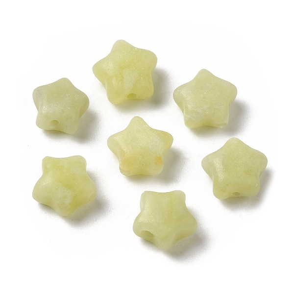 PandaHall Natural Xinyi Jade/Chinese Southern Jade Beads, Star, 8.5~9.5x9.5~10x5~5.5mm, Hole: 1~1.2mm Chinese Jade Star
PandaHall Natural Xinyi Jade/Chinese Southern Jade Beads, Star, 8.5~9.5x9.5~10x5~5.5mm, Hole: 1~1.2mm Chinese Jade Star