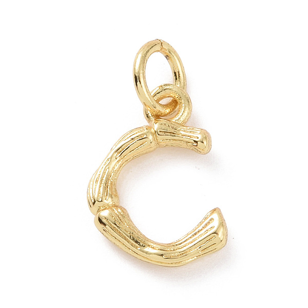 PandaHall Brass Pendants, with Jump Ring, Golden, Letter Charm, Letter C, 12x8x2mm, Hole: 3mm Brass Letter C Gold
PandaHall Brass Pendants, with Jump Ring, Golden, Letter Charm, Letter C, 12x8x2mm, Hole: 3mm Brass Letter C Gold