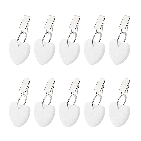 PandaHall 10pcs Tablecloth Weights Hangers Heart Shape Stone Table Cloth Weights with Stainless Steel Clips White Heart Stone Tablecloth...
PandaHall 10pcs Tablecloth Weights Hangers Heart Shape Stone Table Cloth Weights with Stainless Steel Clips White Heart Stone Tablecloth...