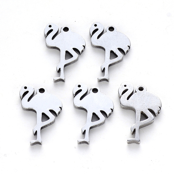 PandaHall 304 Stainless Steel Pendants, Laser Cut, Flamingos Shape, Stainless Steel Color, 15.5x11x1mm, Hole: 1.2mm 304 Stainless Steel Bird
PandaHall 304 Stainless Steel Pendants, Laser Cut, Flamingos Shape, Stainless Steel Color, 15.5x11x1mm, Hole: 1.2mm 304 Stainless Steel Bird